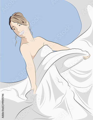 The dress and the wind