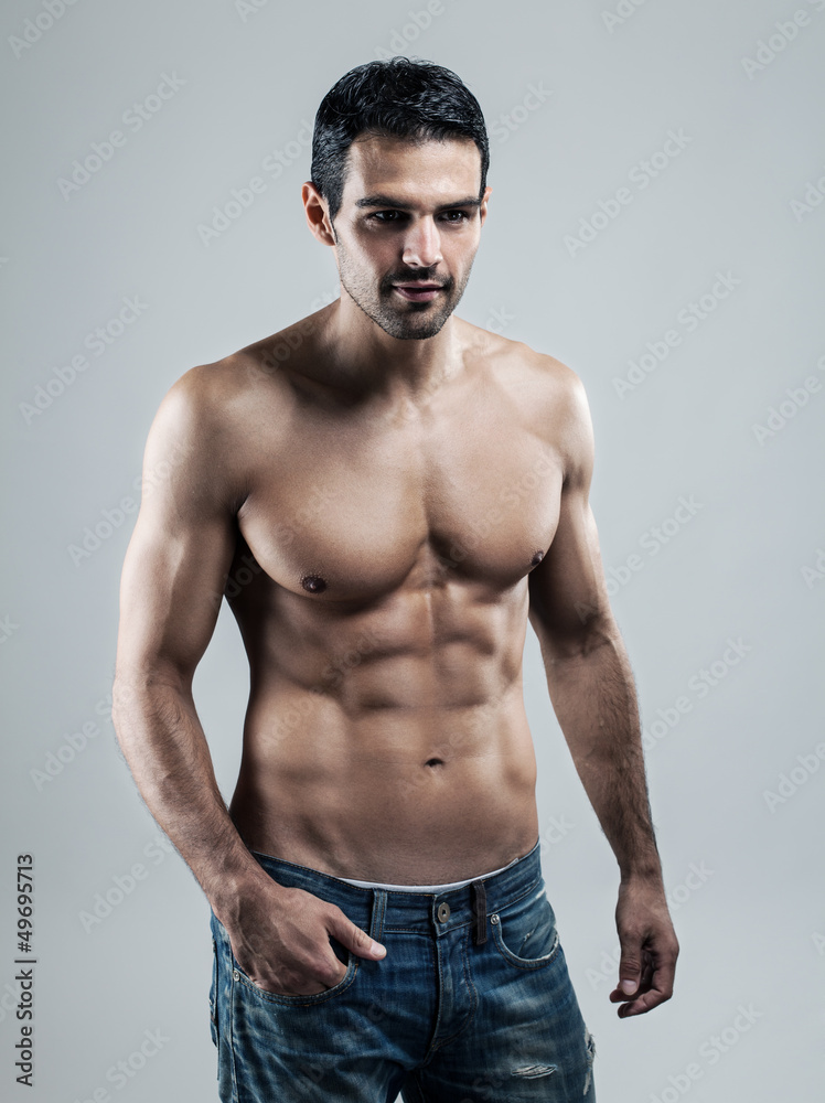 Sexy male model