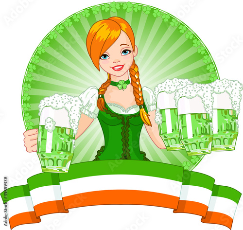 St. Patrick’s Day girl
