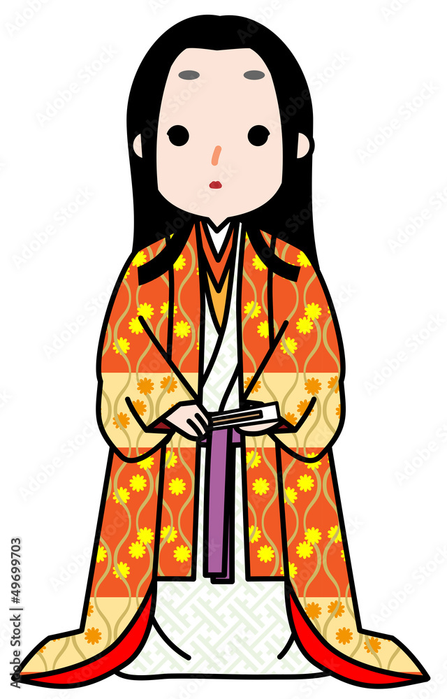 昔話の打ち掛けの奥方