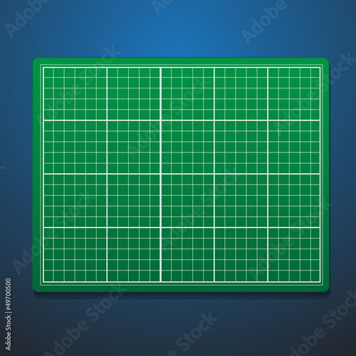 Cutting mats green