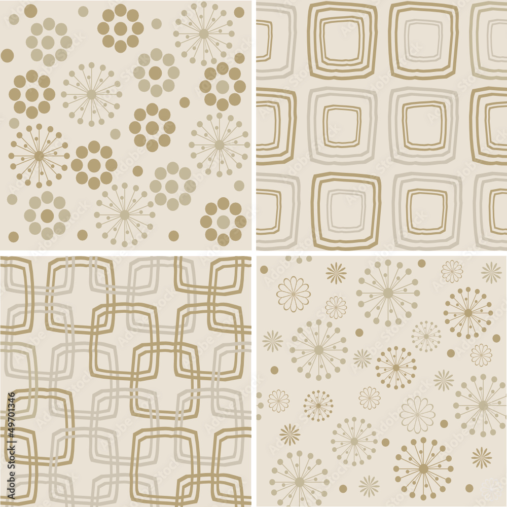 Fototapeta premium retro seamless pattern