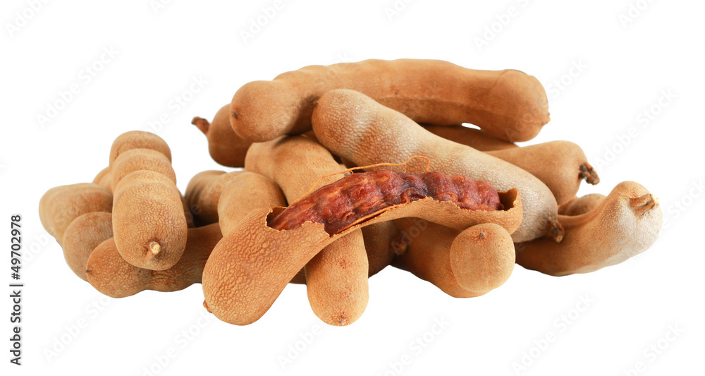 Fototapeta premium Tamarind isolated on white background