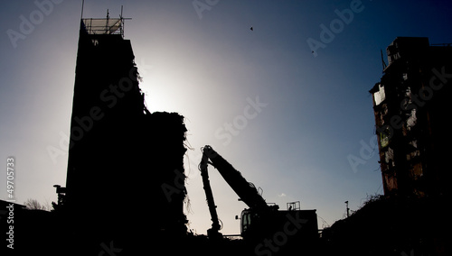 Housing demolition