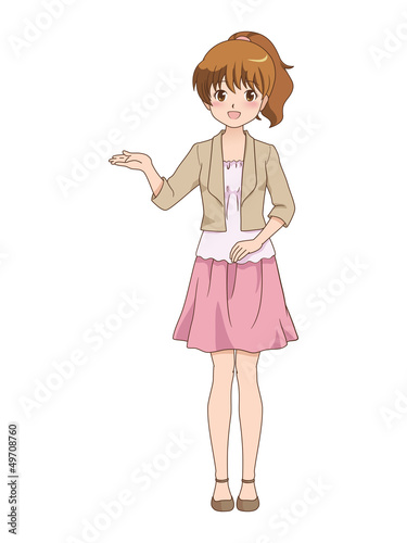 女性/案内
