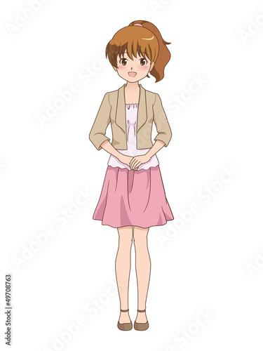 女性/笑顔