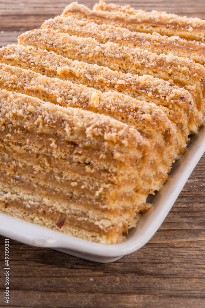 layered caramel cake layered caramel cake