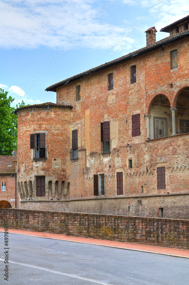 Castle of Fontanellato. Emilia-Romagna. Italy.