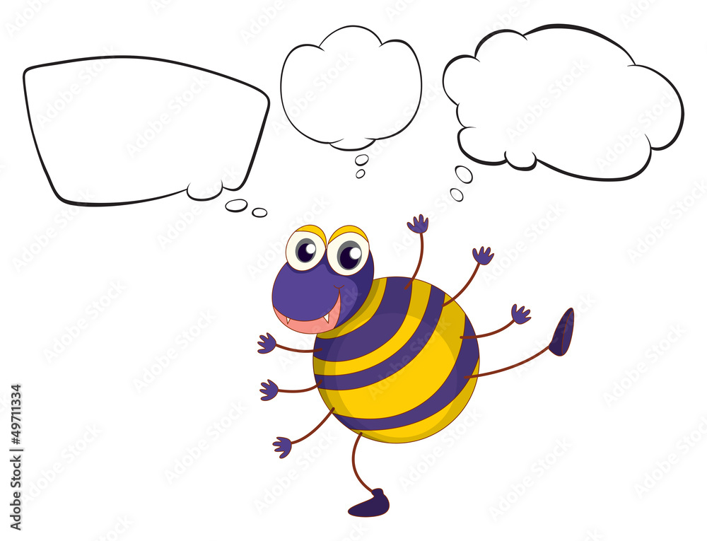 A colorful bug and the empty callouts A colorful bug and the empty callouts