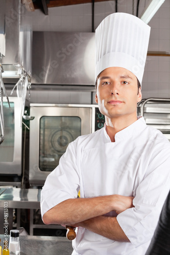 Chef Standing With Arms Crossed