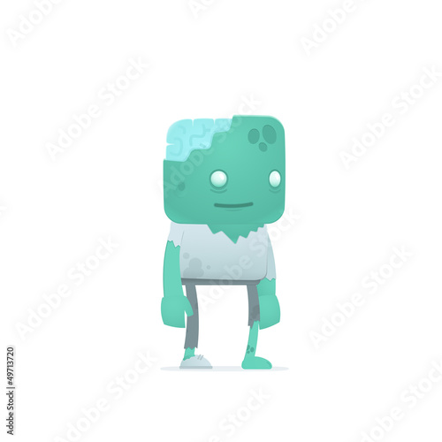 funny cartoon zombie