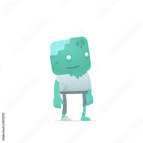 funny cartoon zombie