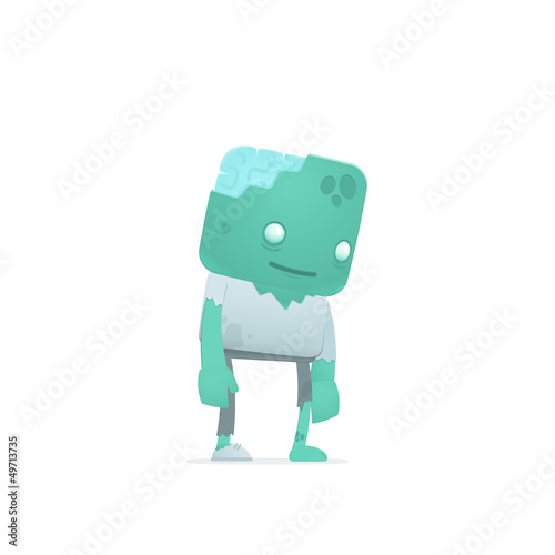 funny cartoon zombie