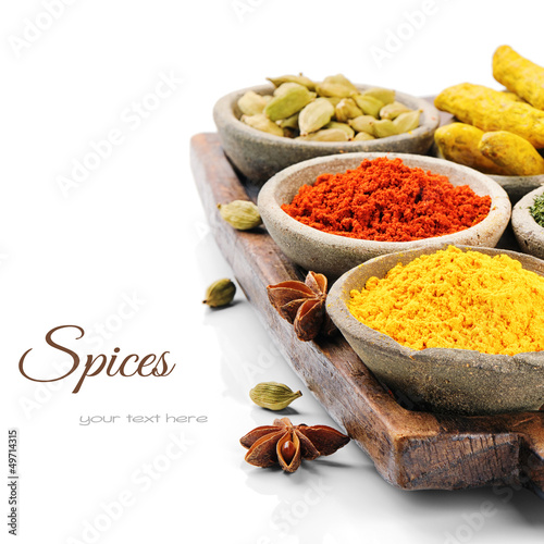 Fototapeta Naklejka Na Ścianę i Meble -  Colorful mix of spices