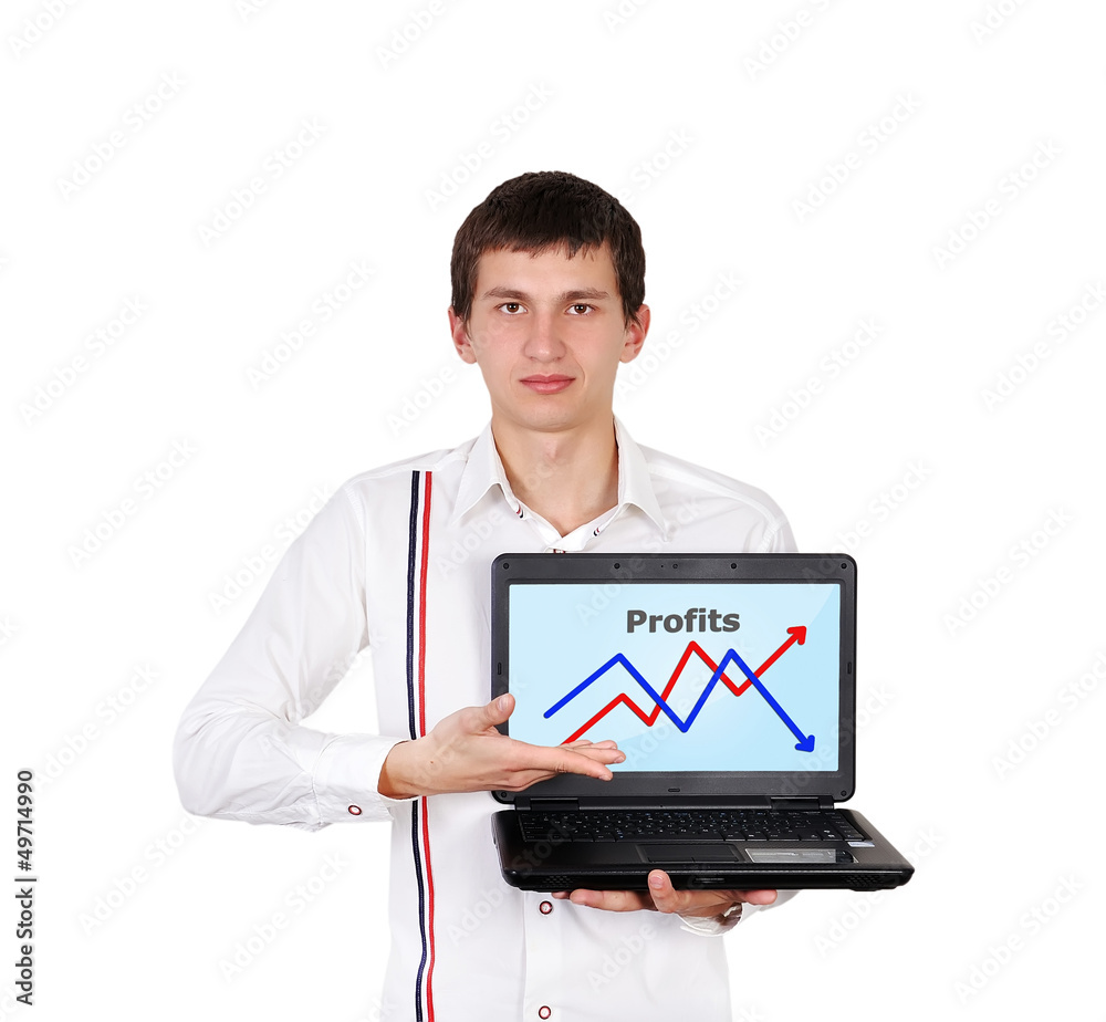 businessman with notebook businessman with notebook