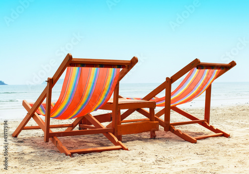 Two Beach Chairs