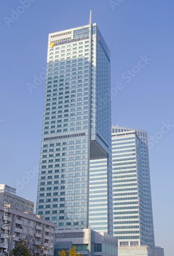 High-rise  modern building - Warsaw Poland