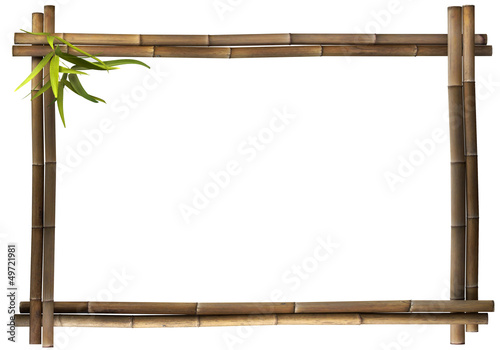 Bambusrahmen - Querformat