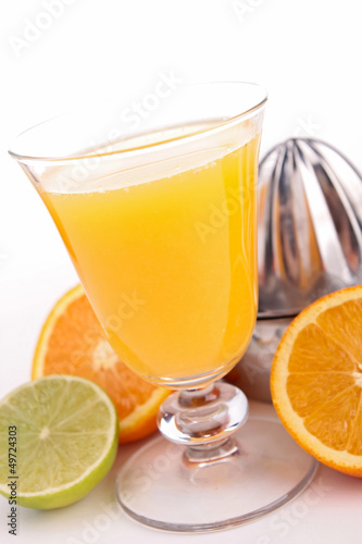 fruit juice and juicer