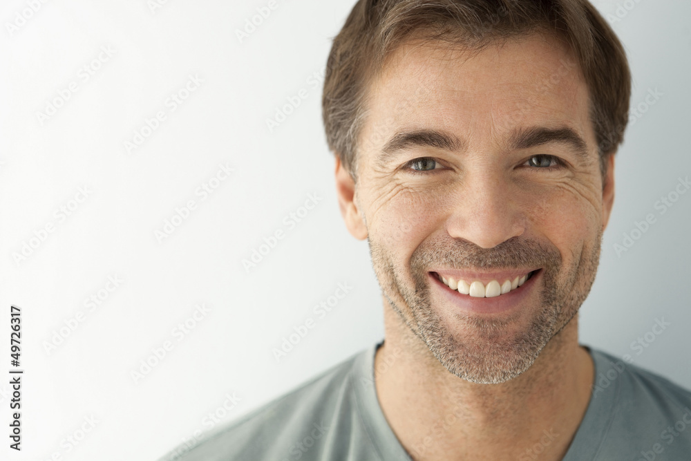 Obraz premium Close-up Of A Smiling Man