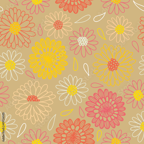 Floral seamless pattern