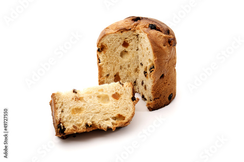 Cut panettone