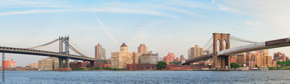 Obraz premium New York City Bridges