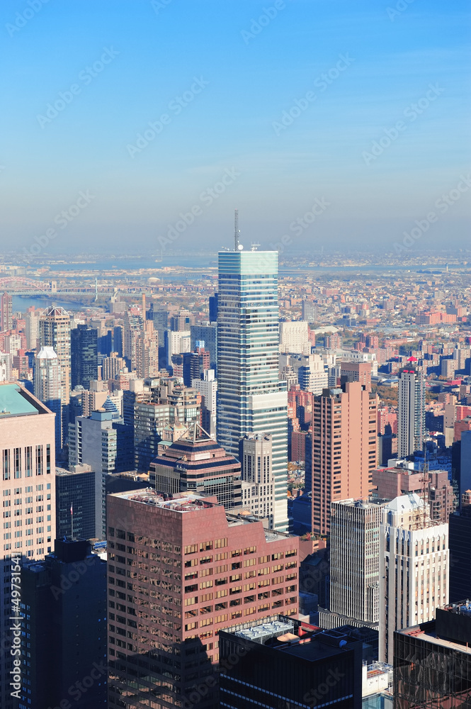 Obraz premium New York City skyscrapers
