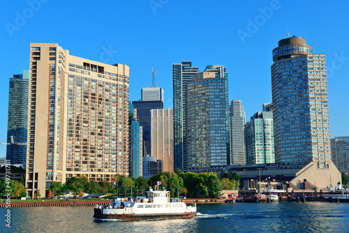 Photography Toronto skyline in the day