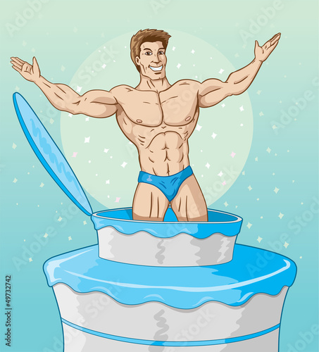 Cake man