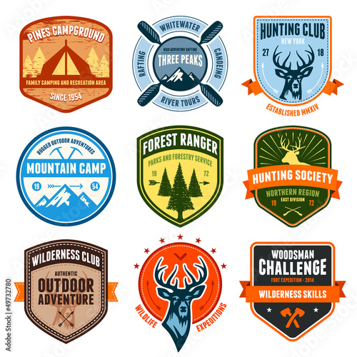Outdoor emblems