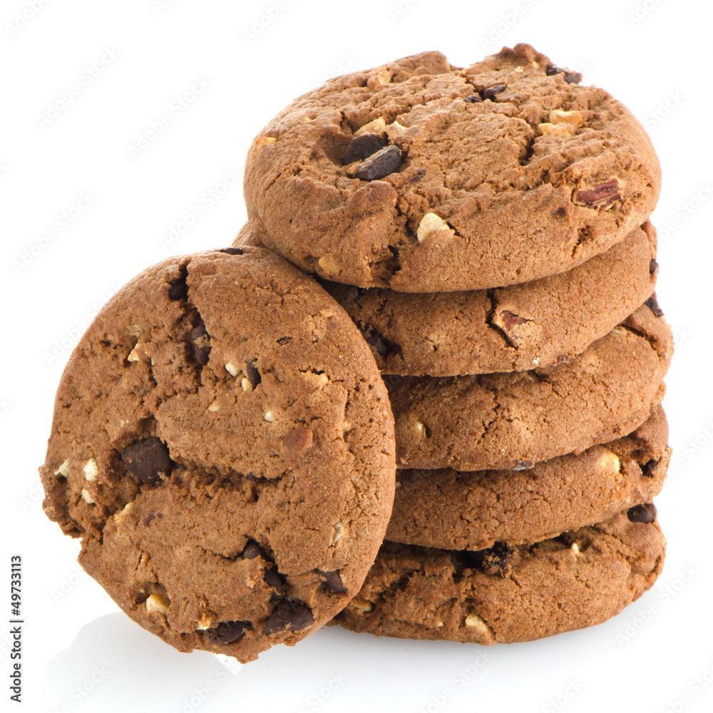 Fototapeta premium Homemade chocolate cookies