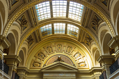 The interior view of Wisconsin State Capitol in Madison