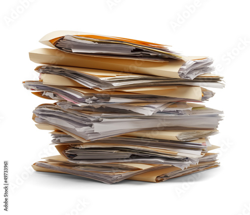Stack Of Files photo