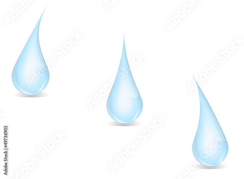 3 gouttes d'eau