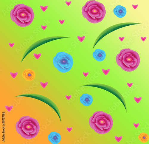 Rose of frame