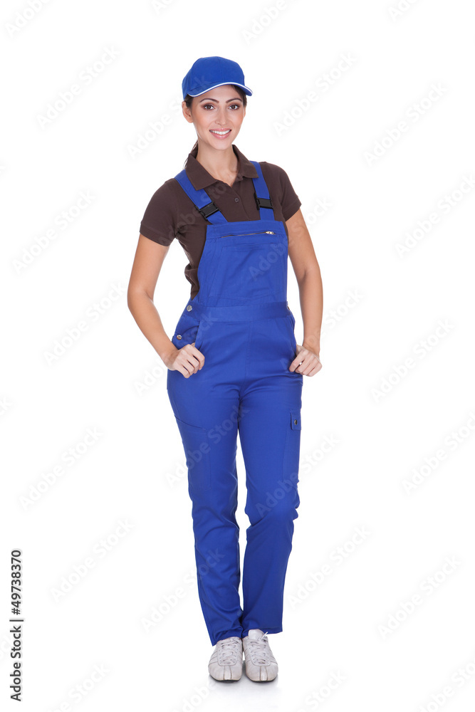 Portrait Of Happy Plumber