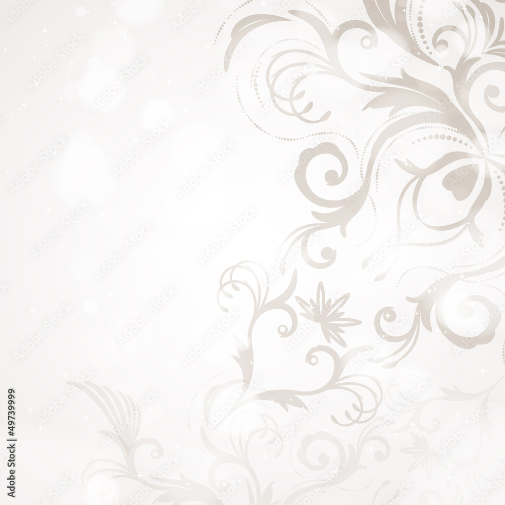 Abstract floral background