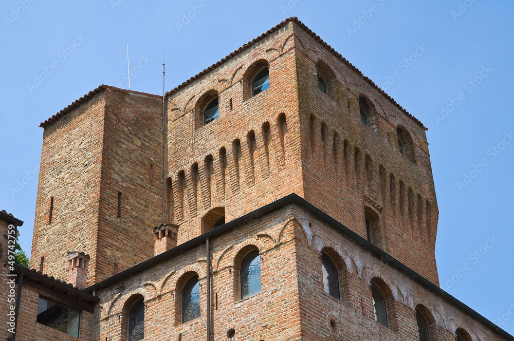 Castle of Music. Noceto. Emilia-Romagna. Italy.