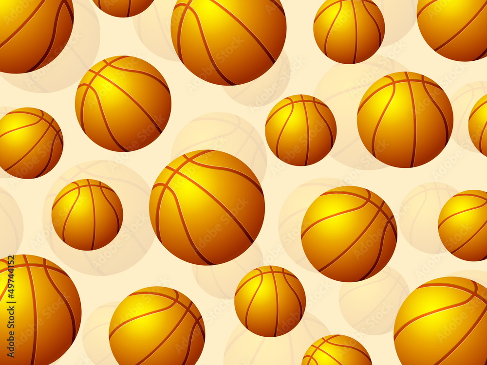 basketball balls background