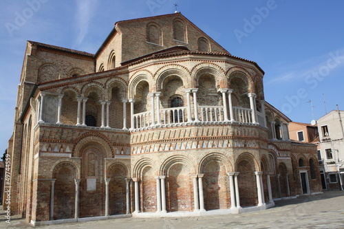Santa Maria And Donato Basilica in Murano Island,(Venice Italy) © Pixmax