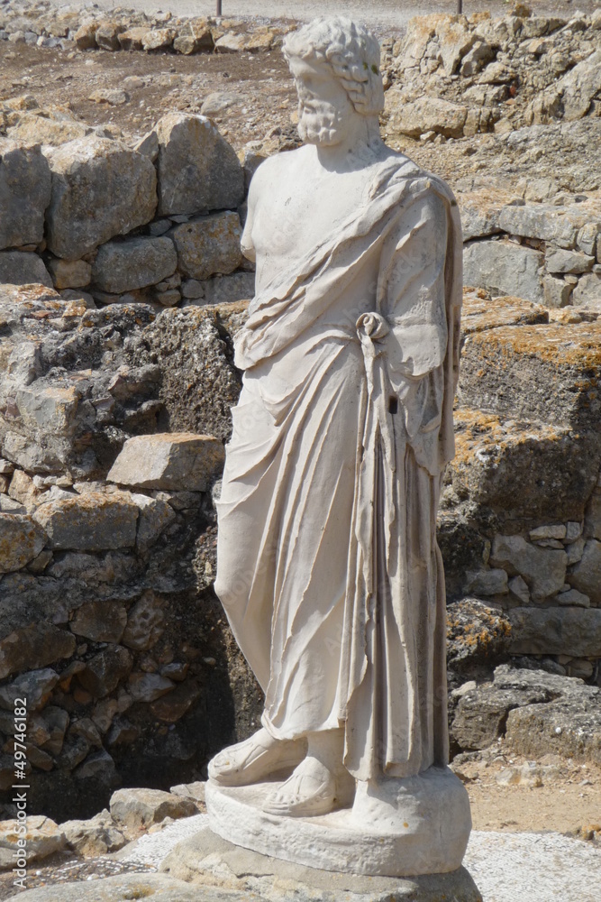 Asklepios Statue, Ruinen von Empuries, Katalonien