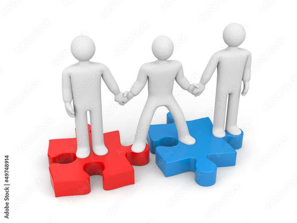 Partnership. Helping hand Partnership. Helping hand