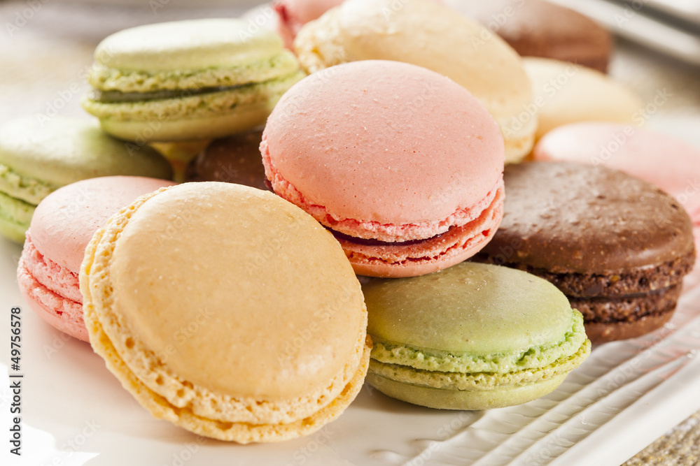 Gourmet Colored Macaroon Cookies Gourmet Colored Macaroon Cookies