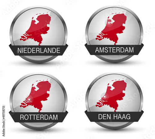 Vector Icons *** Städte Niederlande