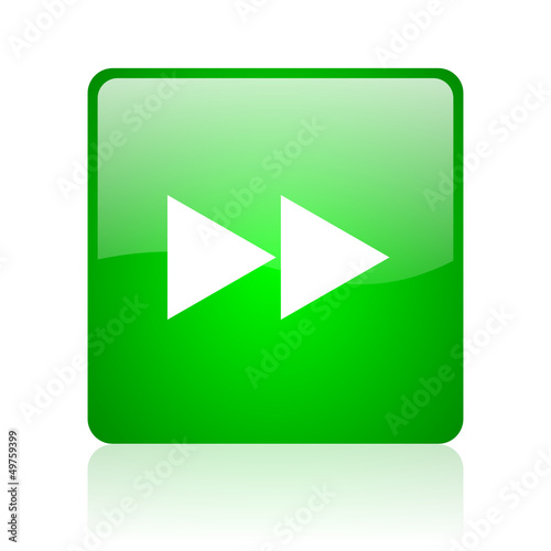 Free Download scroll green square web icon on white background - GFXLoad