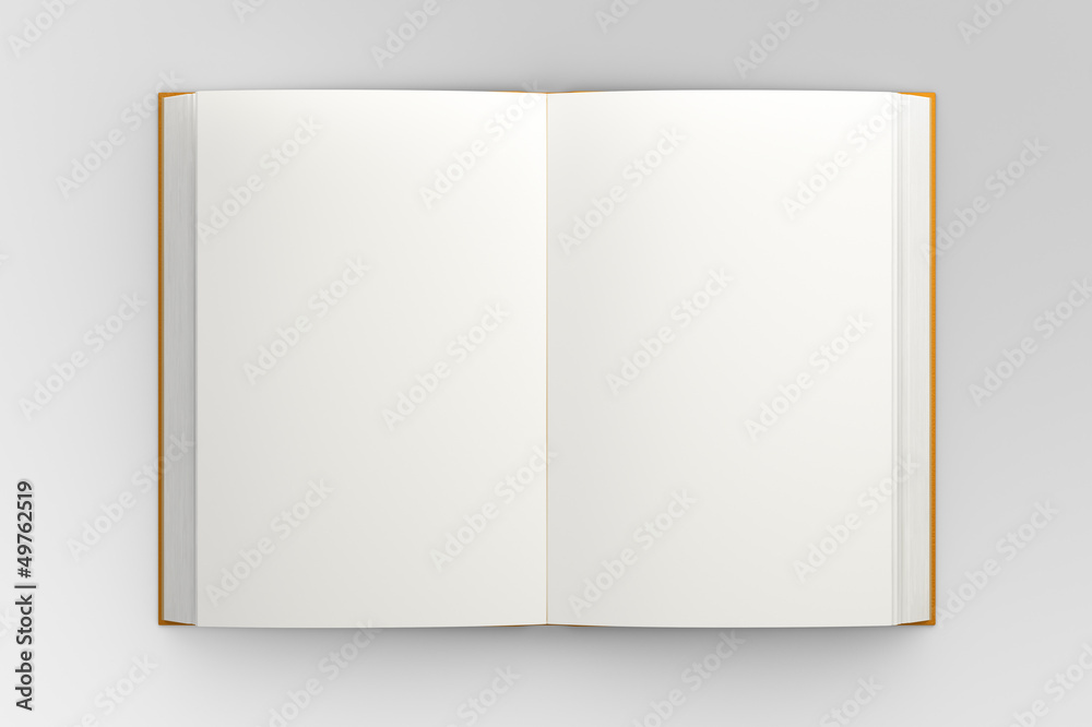 Empty book stock illustration. Illustration of knowledge - 15492702