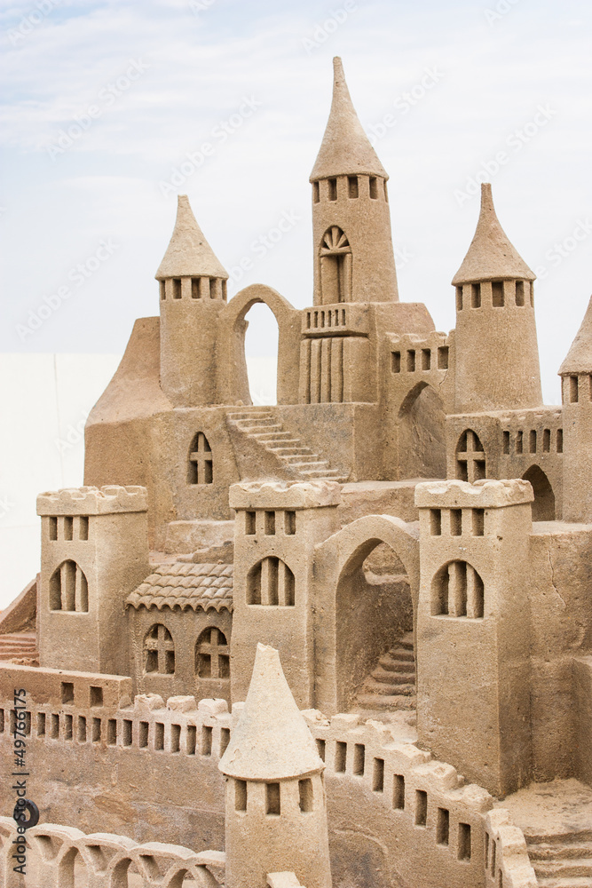 Fototapeta premium Sandcastle