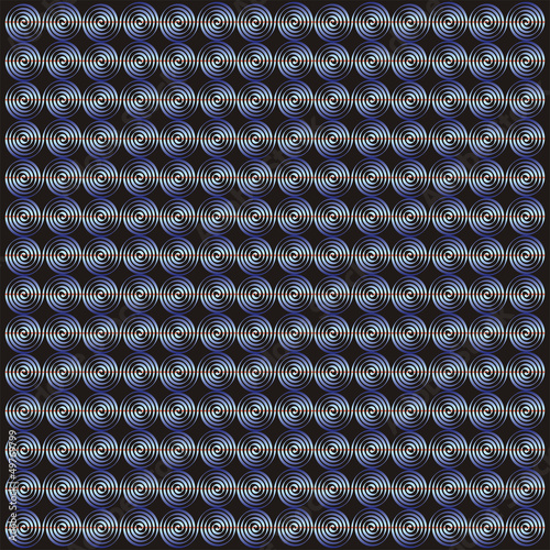 Symmetrical vector spiral background pattern