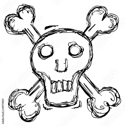 Totenkopf, Vektorgrafik